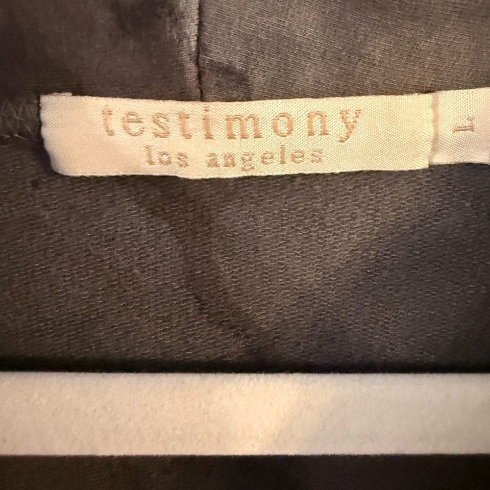 Testimony Los Angeles Watercolor Gray Jacket/Blazer Size Large - Picture 6 of 6